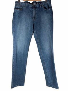 Hiltl Dude Italian Blue Denim Classic Straight Leg Casual Jeans Men’s Size 38x34